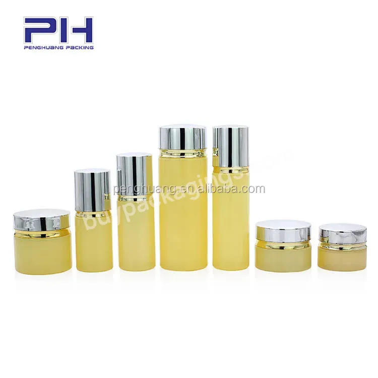 Custom Aluminum Cosmetic Packaging Sets Unique Coloured Glass Bottle120ml Small Cosmetic Glass Jar And Bottles Oem Supplier - Buy Custom Aluminum Cosmetic Packaging Sets,Coloured Glass Cosmetic Jars,Small Cosmetic Glass Jars And Bottles.