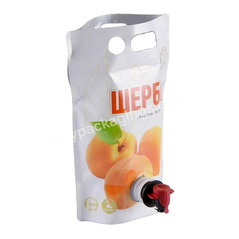 Custom Aseptic 3 Litre Stand Up Water Pouch With Plastic Tap Double Fold Bag Bib Wine Pouch Bag In Box - Buy 3 Litre Stand Up Water Pouch,Wine Pouch,Wine Bag With Spout Tap.