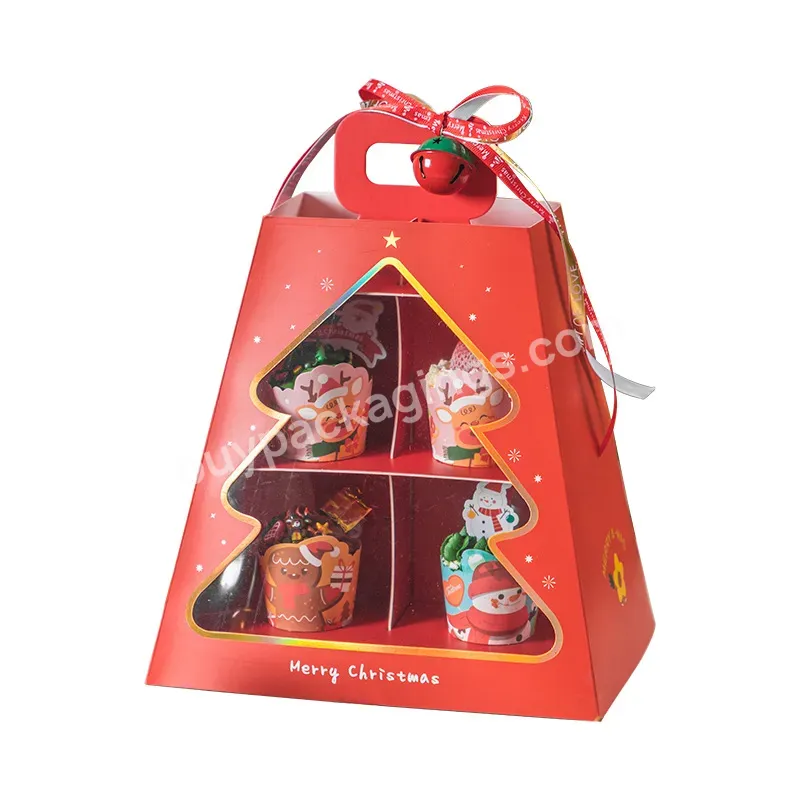 Custom Biodegradable Christmas Recyclable Party Birthday Hotel Display Afternoon Tea Takeaway Dessert Stand