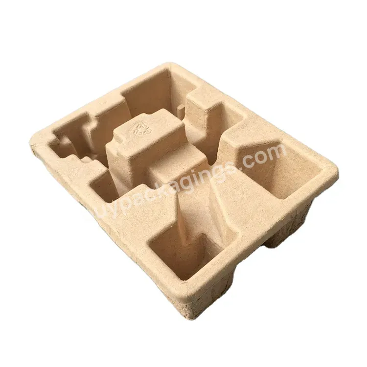 Custom Biodegradable Molded Paper Tray Electronic Cardboard Pulp Packaging From China Factory