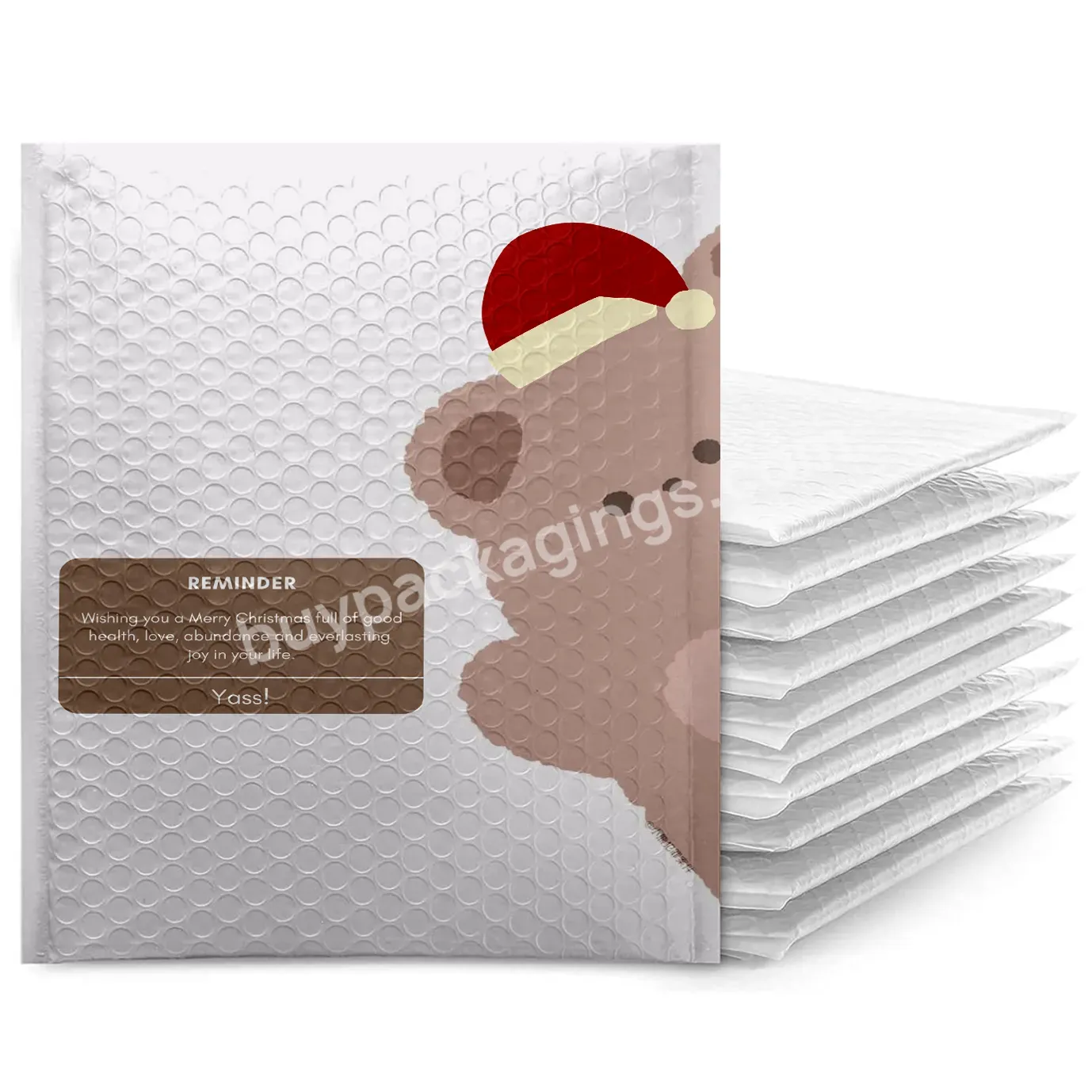 Custom Biodegradable Poly Bubble Mailers Padded Envelope Free Sample Plastic Poly Bubble Bags With Own Logo - Buy Poly Bubble Bags,Mailing Bags,Biodegradable Mail Bag.