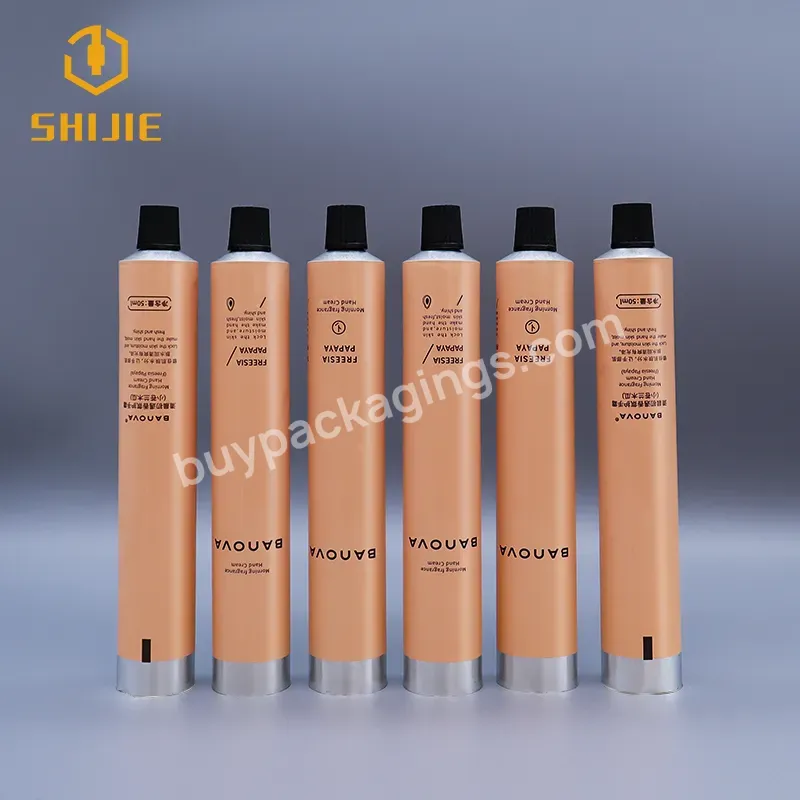 Custom Brand Eco Friendly 1oz 30ml 150ml Empty Packaging Container Soft Round Squeeze Tube Hand Cream Aluminum Cosmetic Tubes - Buy Hand Cream Aluminum Cosmetic Tubes,Aluminum Cream Round Squeeze Tube,Aluminum Cosmetic Tubes.