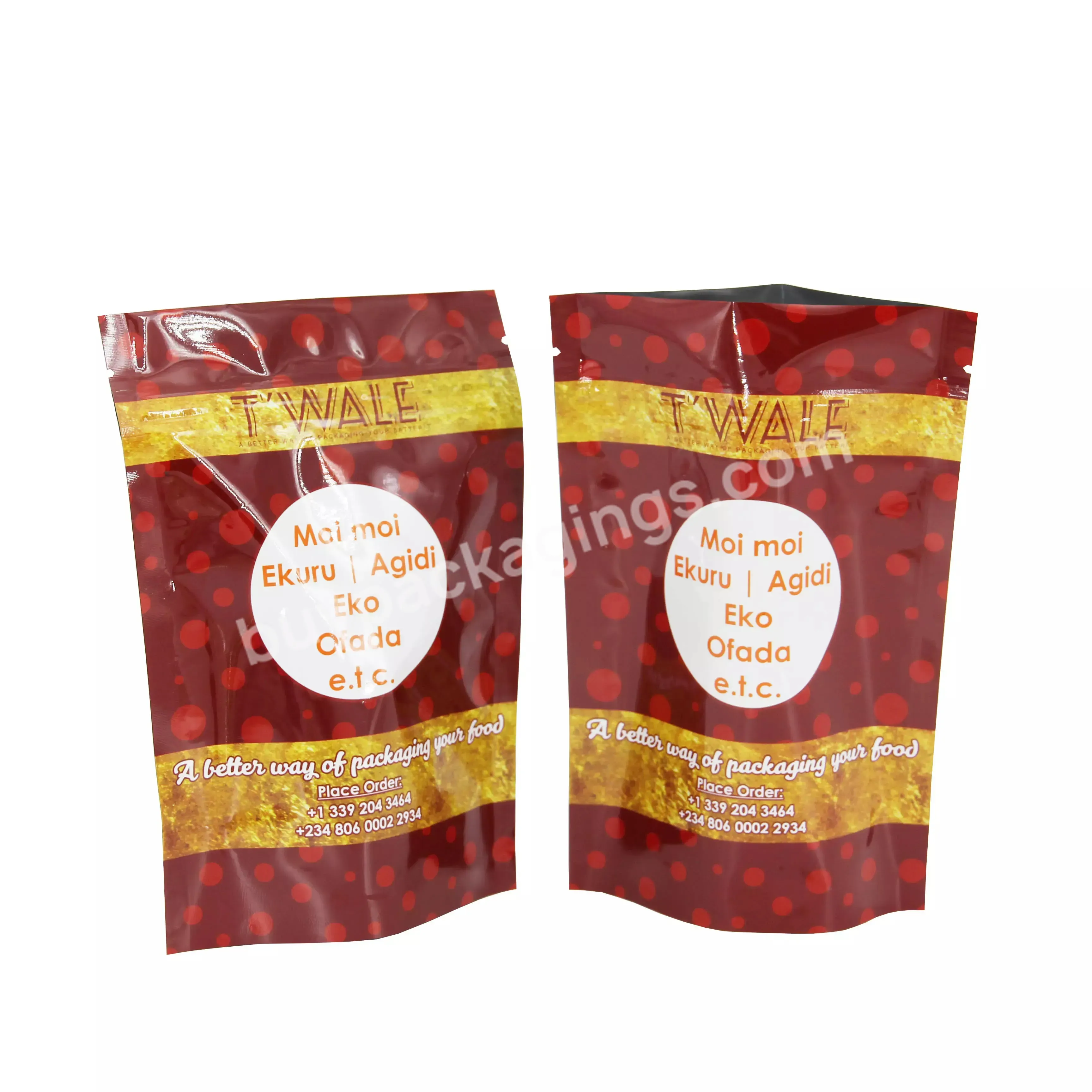 Custom Brand Non-toxic Plastic Boiling Laminated Material Steam Pouch Stand Up Zipper Bag 100 Degree Moimoi Cooking Pouch - Buy Moimoi Cooking Pouch,Non-toxic Moimoi Cooking Pouch,Food Grade Moimoi Cooking Pouch.
