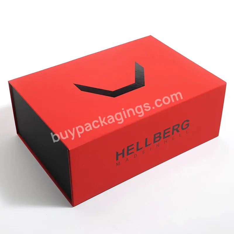 Custom Cardboard Luxury Black Touch Magnetic Foldable Folding Packaging Boxes Shoe Box Clothing Box With Logo - Buy Folding Packaging,Magnetic Gift Box Foldable,Custom Folding Box.