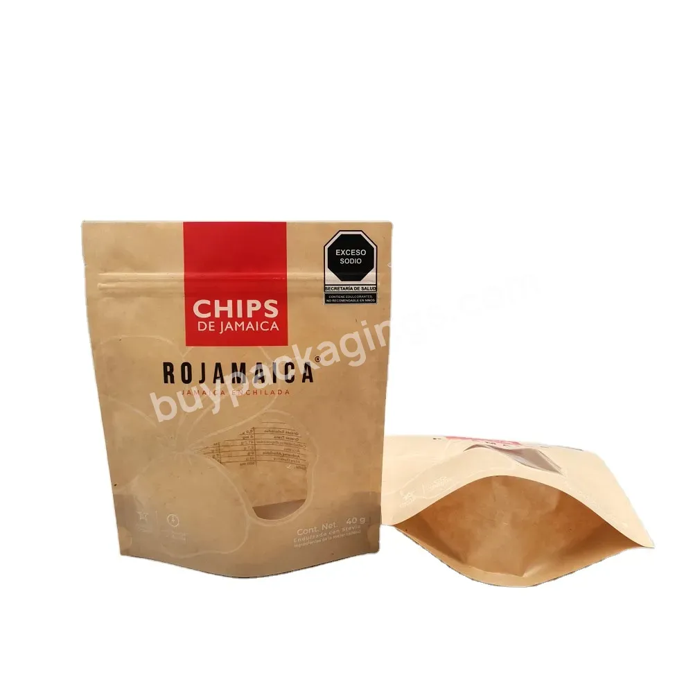 Custom Chips Packaging Edible Bags Stand Up Pouched Kraft Paper Bags 5 Gallon Mylar Bags Packing For Snack Dried Nuts Biscuits - Buy Custom Chips Packaging Edible Bags S,Stand Up Pouched Kraft Paper Bags,5 Gallon Mylar Bags Packing For Snack Dried Nu