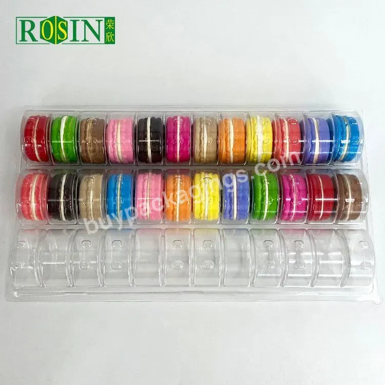 Custom Clamshell Transparent Clear French Macaron Tray Container Blister Packaging Plastic Macaron Box - Buy Macaron Box 12,Macarons Packaging 6,Clear Box With Macaron Insert.
