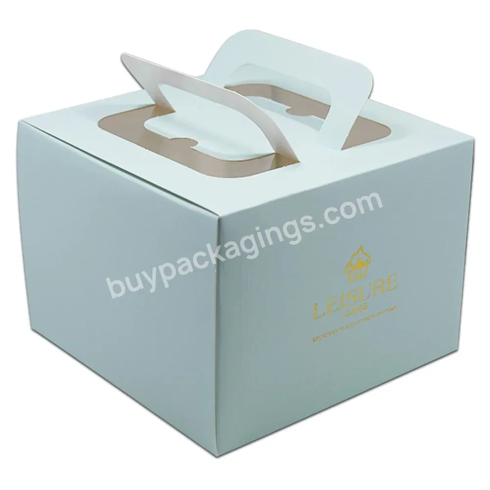 Custom Cmyk Printing Tea Cardboard Packaging Eco Friendly Cake Box Packages - Buy Cake Box Packages,Eco Friendly Cake Box Packages,Custom Cake Box Packages.