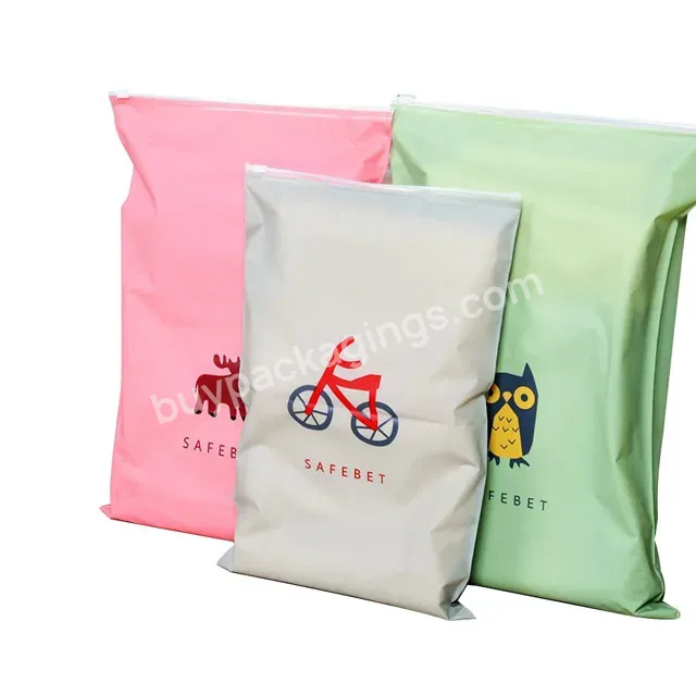 Custom Color Printing Logo Reusable Plastic Zipper Travel Underwear Swimming Clothes Packaging Bag - Buy Underwear Packaging Bag,Travel Underwear Bag,Waterproof Satin Cotton Underwear Bag.