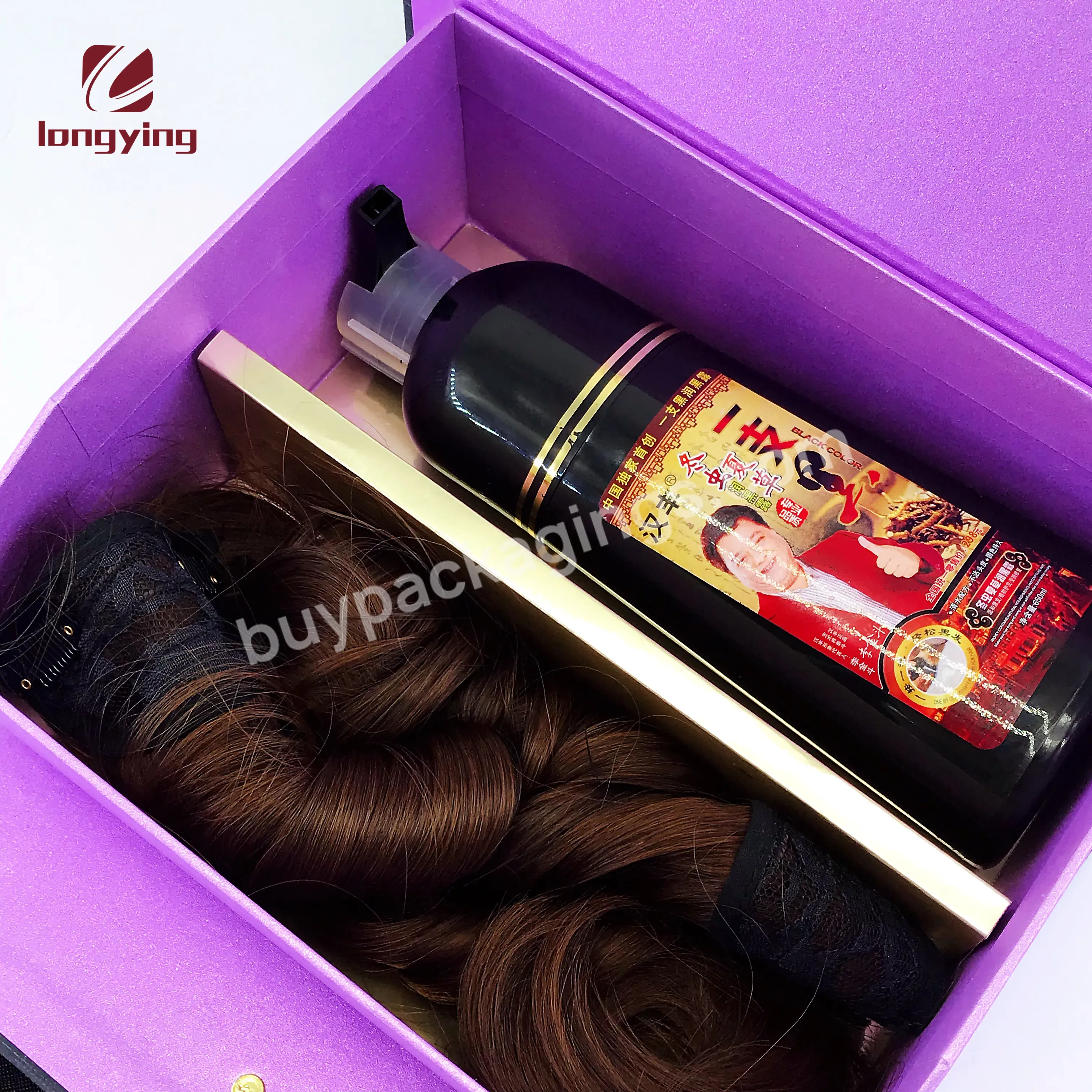 Custom Creative Luxury Fashion Cardboard Boxes With Metal Buckles Belt Handle For Hair Wig Or Hair Product Hair Packaging Boxes - Buy Hair Wig Or Hair Product Hair Packaging Boxes,Metal Buckles Belt Handle,Custom Creative Luxury Fashion Cardboard Boxes.