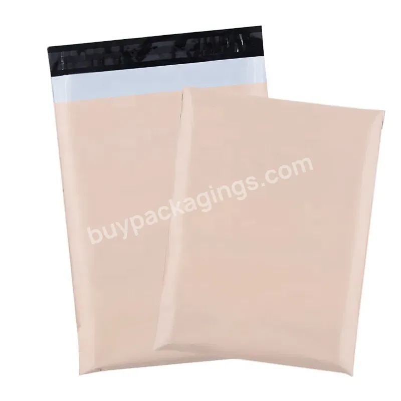 Custom Design 100% Biodegradable Packaging Envelopes Bags Mailing Bags Nude Color Poly Mailers - Buy Custom Logo Bags For Clothes Biodegradable Mailing Bag,Clothing Packaging Bag Luxurious Mailing Bag,Custom Logo Mailing Bag Poly Nude Shipping Bags.