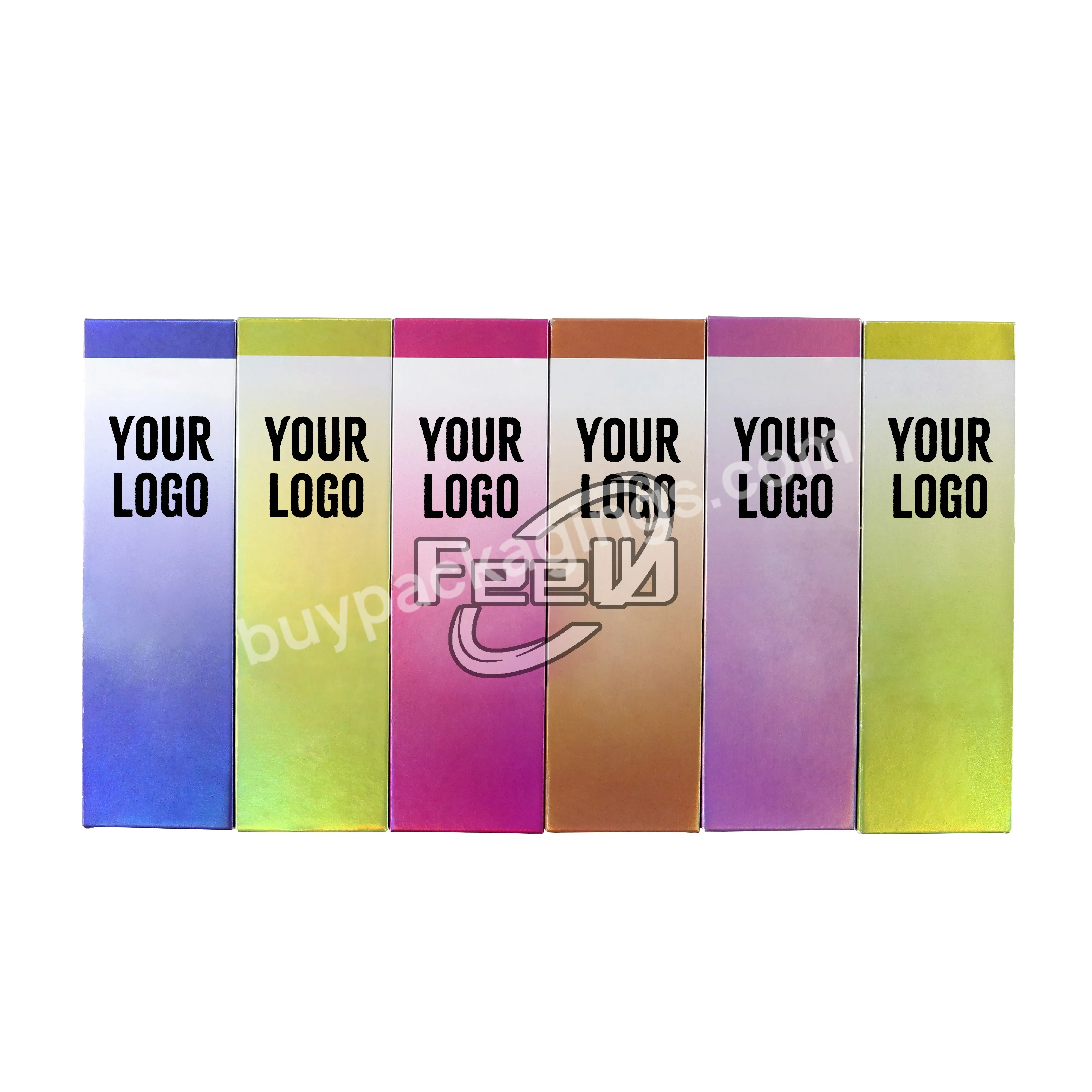 Custom Design Hard Cardboard Holographic Paper Boxes With Glossy Lamination And Stamping Glossy Lamin - Buy Custom Printed Carts Box,Custom Packaging,Empty Carts.