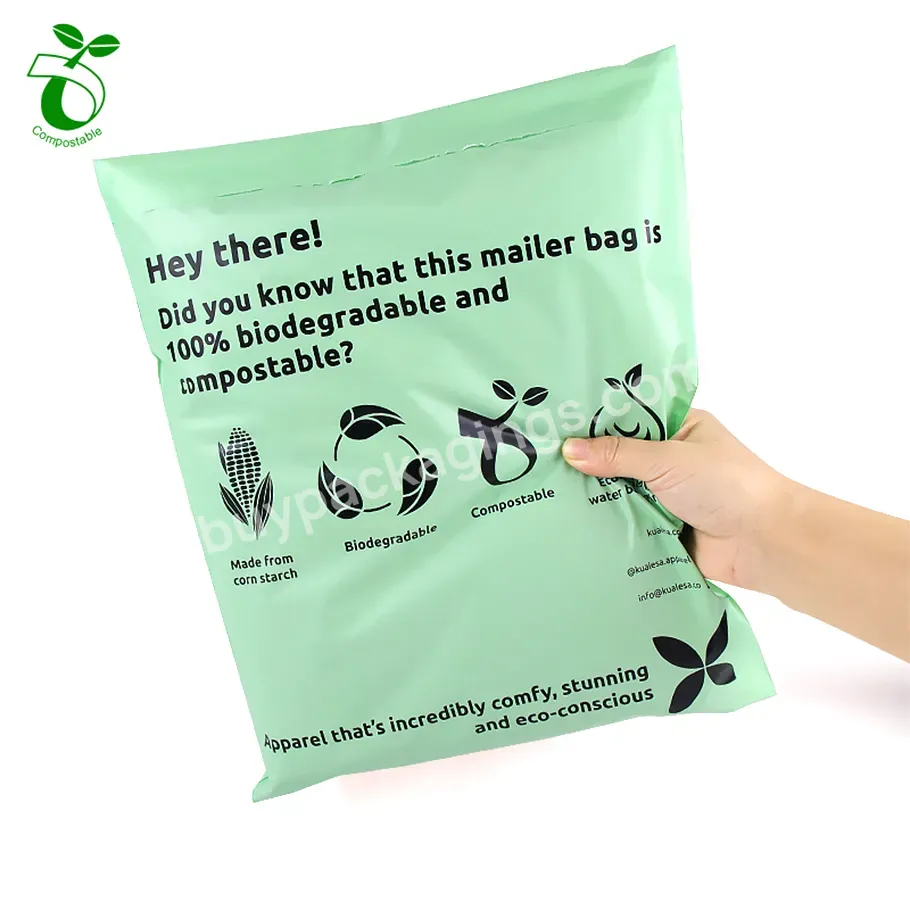 Custom Design Printed Biodegradable Mailer Bags Matte Green Mailing Packaging Eco-friendly Garment Clothing Shipping Bags - Buy Compostable Mailing Bags Biodegradable Shipping Bags,Wholesale Tshirt Bag Courier Biodegradable Plastic Bags With Logo Pri