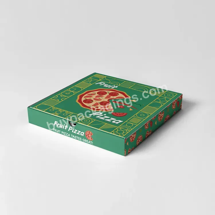 Custom Design Recycled Shipping Packaging Kraft Wholesale Corrugated Pizza Boxes - Buy Pizza Boxes,Pizza Box Custom Printed,Pizza Packing Box.