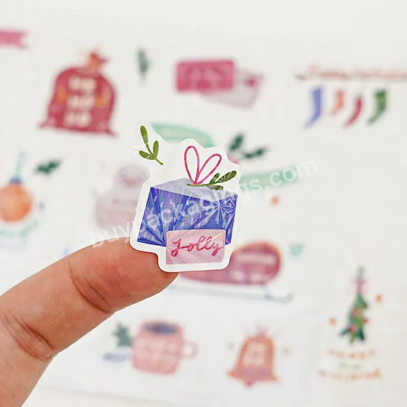 Custom Design Self Adhesive Paper Labels Printing Custom Kiss Cut Sticker Sheet