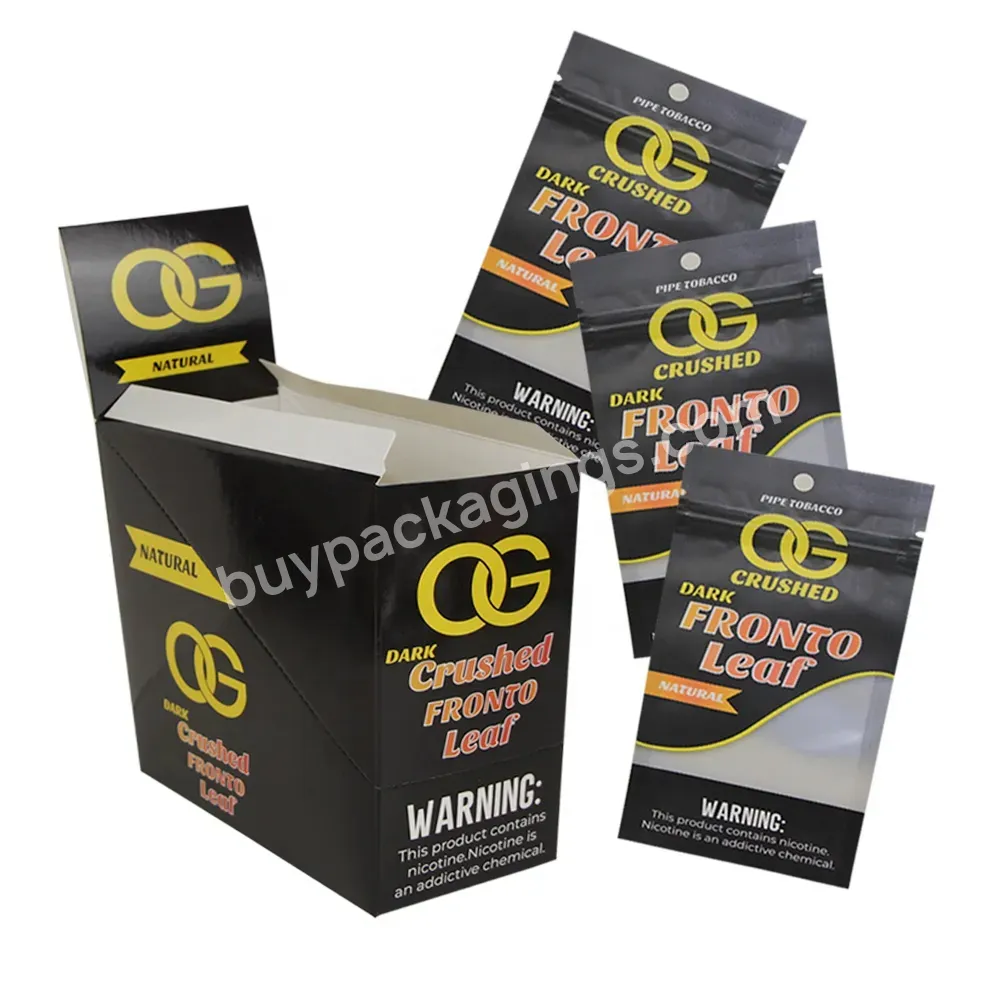 Custom Display Boxes For Natural Fronto Grabba Leaves Pre Roll Package Wraps Boxes Folding Paper Box With Window - Buy Paper Box With Window,Pre Roll Package Wraps Boxes,Display Boxes For Grabba Leaves.