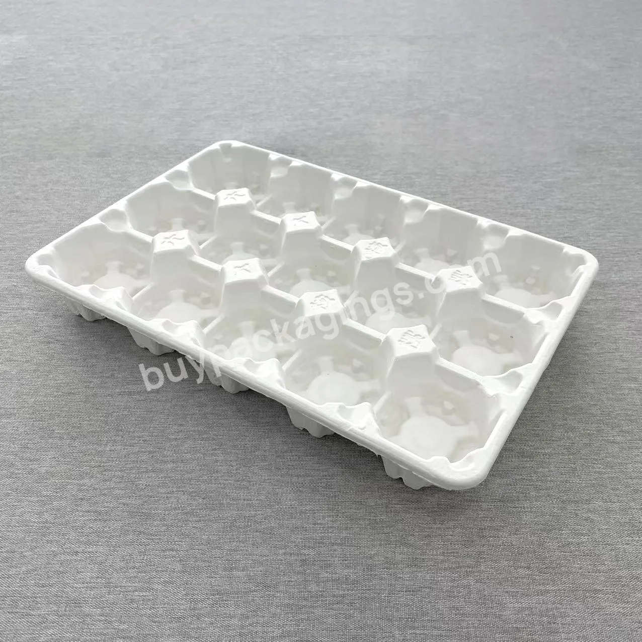 Custom Disposable Biodegradable Paper Products Packaging Pulp Shipping 15 Cell Fiber Bottle Carton Trays - Buy Custom Disposable Packaging,Pulp Shipping Trays,Biodegradable 15 Cell Fiber Bottle Carton Tray.