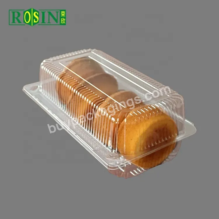 Custom Disposable Clear Clamshell Blister Food Container Biscuit Cookie Dessert Packaging - Buy Biscuit Cookie Packaging,Custom Disposable Clear Clamshell Container,Disposable Plastic Food Container.