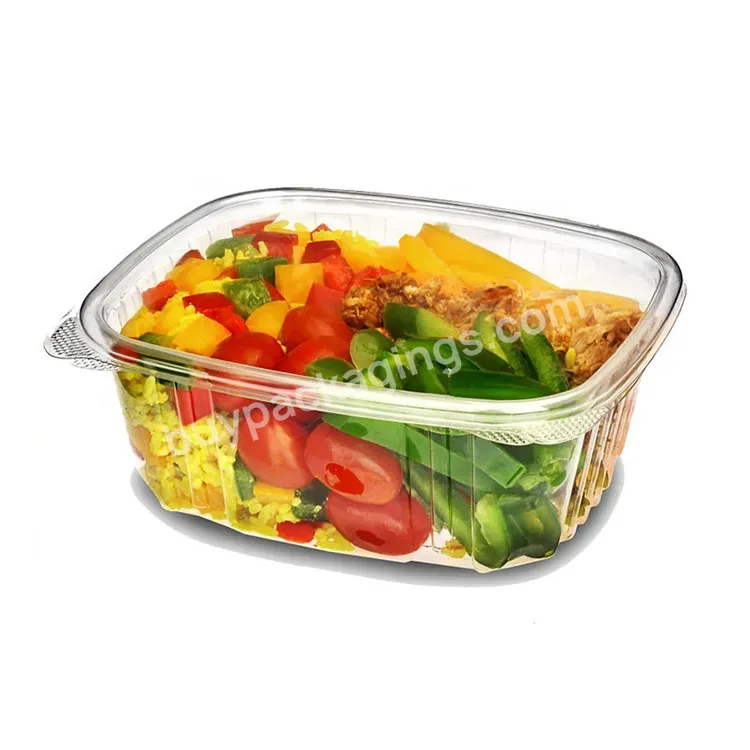 Custom Disposable Clear Plastic Blister Vegetable Packaging Clamshell Fruit Tray Pet Salad Box - Buy Pet Salad Box,Clamshell Tray,Fruit Tray.
