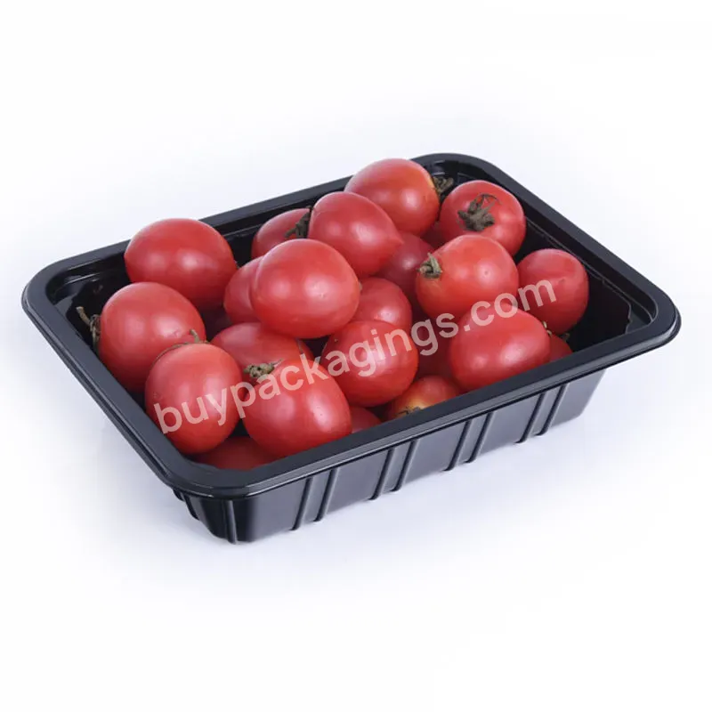 Custom Disposable Fruit Packaging Banana Strawberry Cherries Container Plastic Tray - Buy Banana Tray,Strawberry Tray,Cherries Tray.