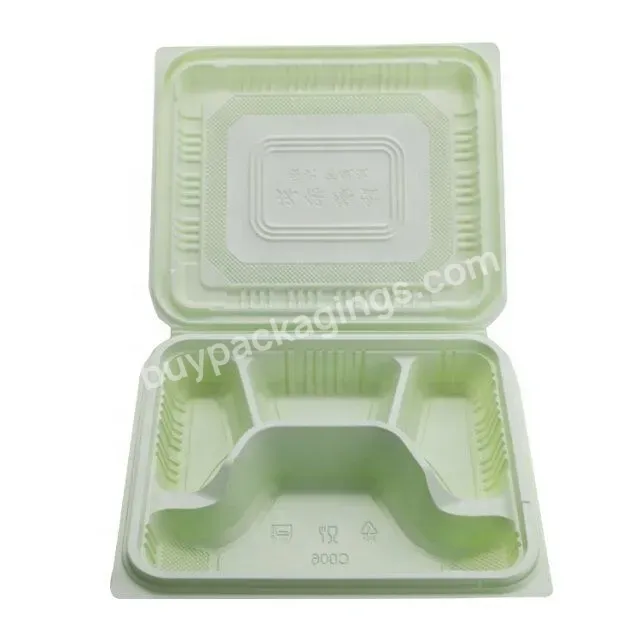 Custom Disposable Plastic 4 Compartment Microwave Safe Food Container Plastic Biodegradable Hinge Clamshell Lunch Food Container - Buy Disposable Plastic 4 Compartment Microwave Safe Food Container,Custom Disposable Plastic Lunch Food Container,Biode