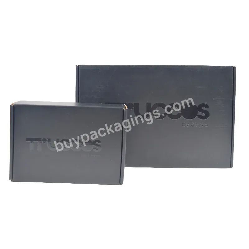 Custom Eco Friendly Color Printing Corrugated Carton Black Paper Packaging Shipping - Buy Cheaper Custom Printing Apparel Gift Packaging Corrugated Carton Black Paper Packaging Shipping Box,Custom Logo Printing Corrugated Cardboard Packaging Shipping