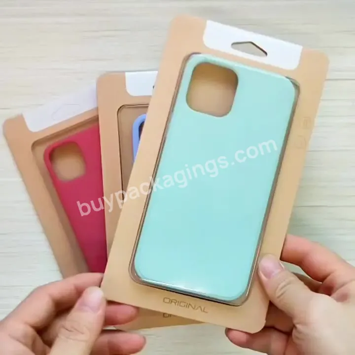 Custom Eco Friendly Phone Case Packaging Cardboard Package Box Clear Box Bag With Your Logo - Buy Phone Case Packaging Clear,Phone Case Packaging Bag,Eco Friendly Phone Case Packaging.