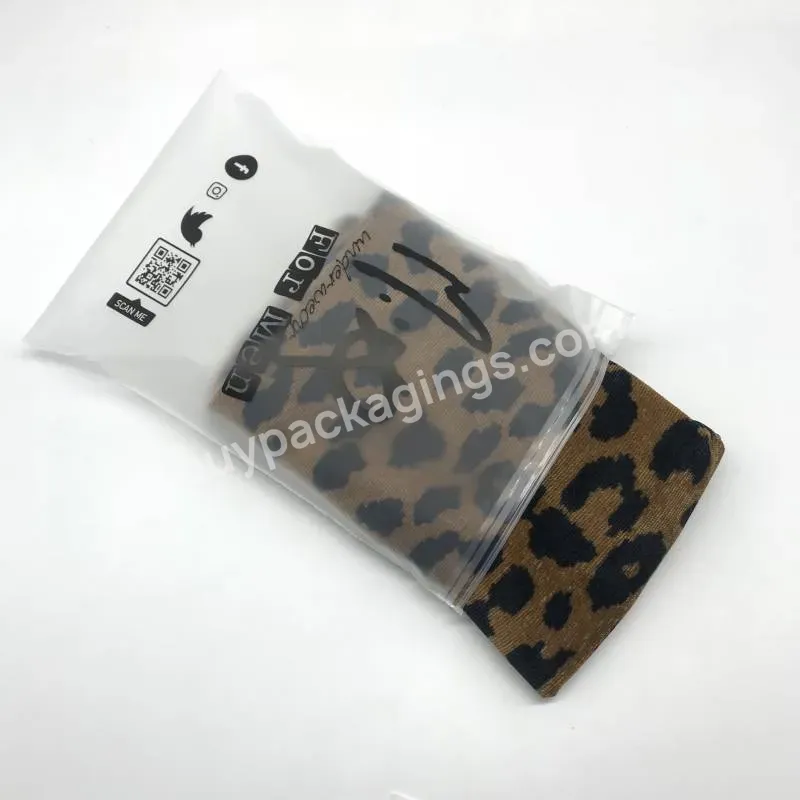 Custom Eco Friendly Resealable Frosted Matte Clear Pe Zip Lock Bags For Clothing Apparel Packaging - Buy Zip Lock Packaging,Zip Lock Plastic Packaging Bag,Matte Zip Lock Bag.