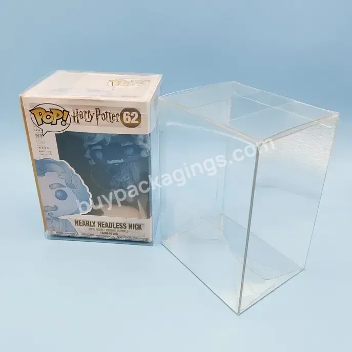 Custom Embossed Logo 0.5mm Protector Box 4''6" Funko Pop Protector Toys Packaging Boxes - Buy Box Collector Funko,Funko Pop No Box,Funko Pop Mystery Box.