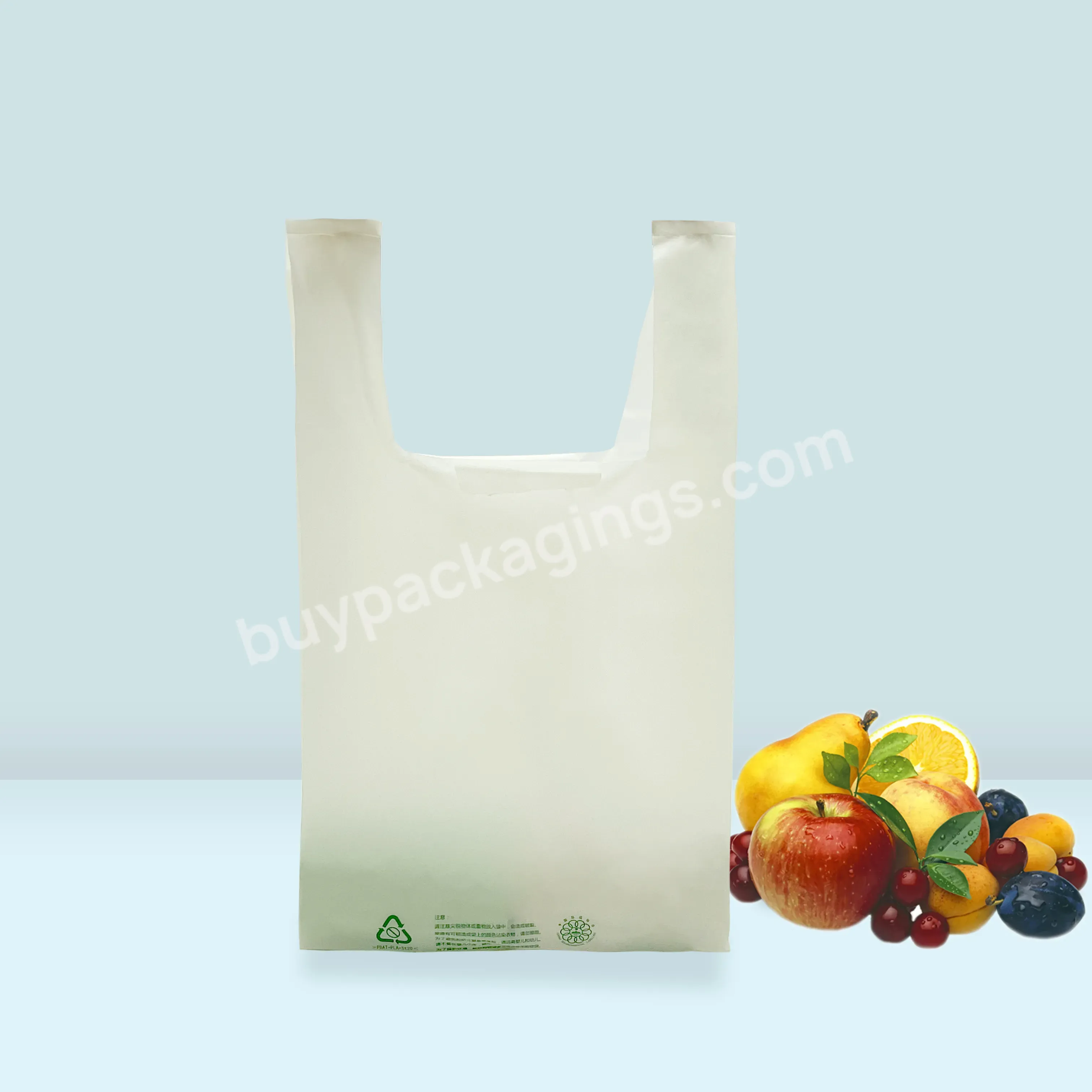 Custom Environmentally Friendly Plastic T-shirt Fruit And Vegetable Bag Carry 100% Biodegradable Shopping Bags - Buy Fruit And Vegetable Bag,Biodegradable Plastic Carry Bags,Biodegradable Shopping Bags.
