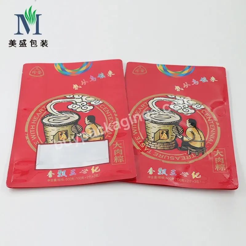 Custom Food Grade Package Stand Up Plastic Pouch Food Snack Flat Bottom Bags Edible Bags Tear Notch Clear Window Zipper Pouch - Buy Food Grade Package Stand Up Plastic Pouch,Flat Bottom Bags,Edible Bags.