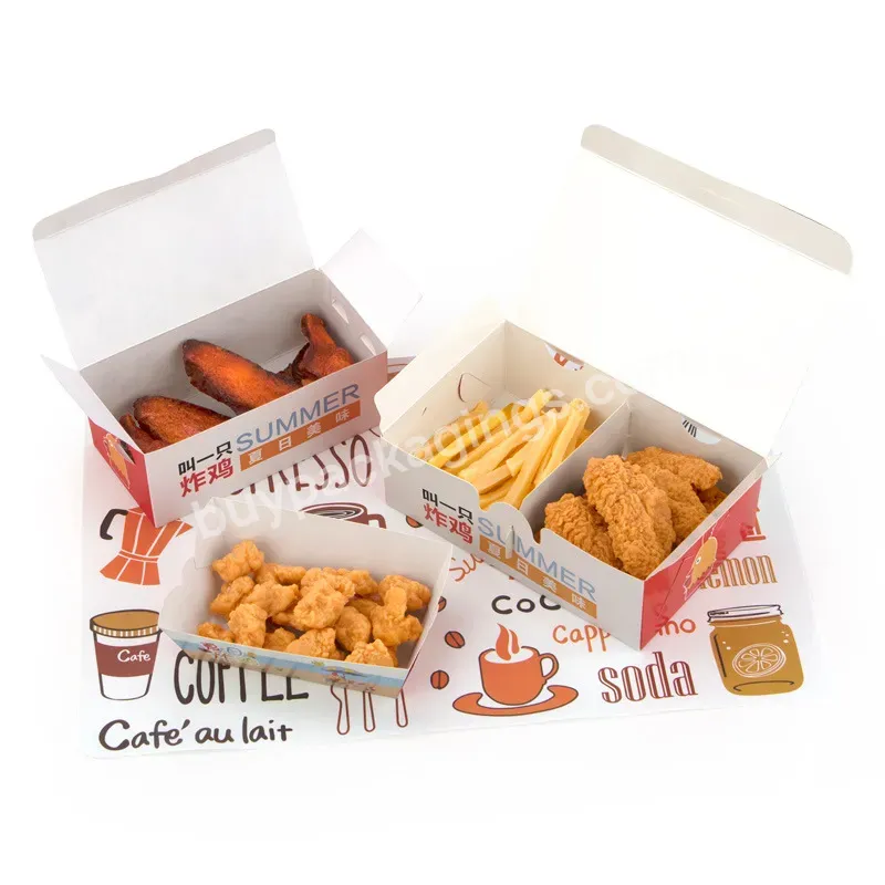Custom Fried Chicken Paper Box - Buy Paper Box Gift Box Packaging Box,Cardboard Box For Food,Personalized Paper Boxes.
