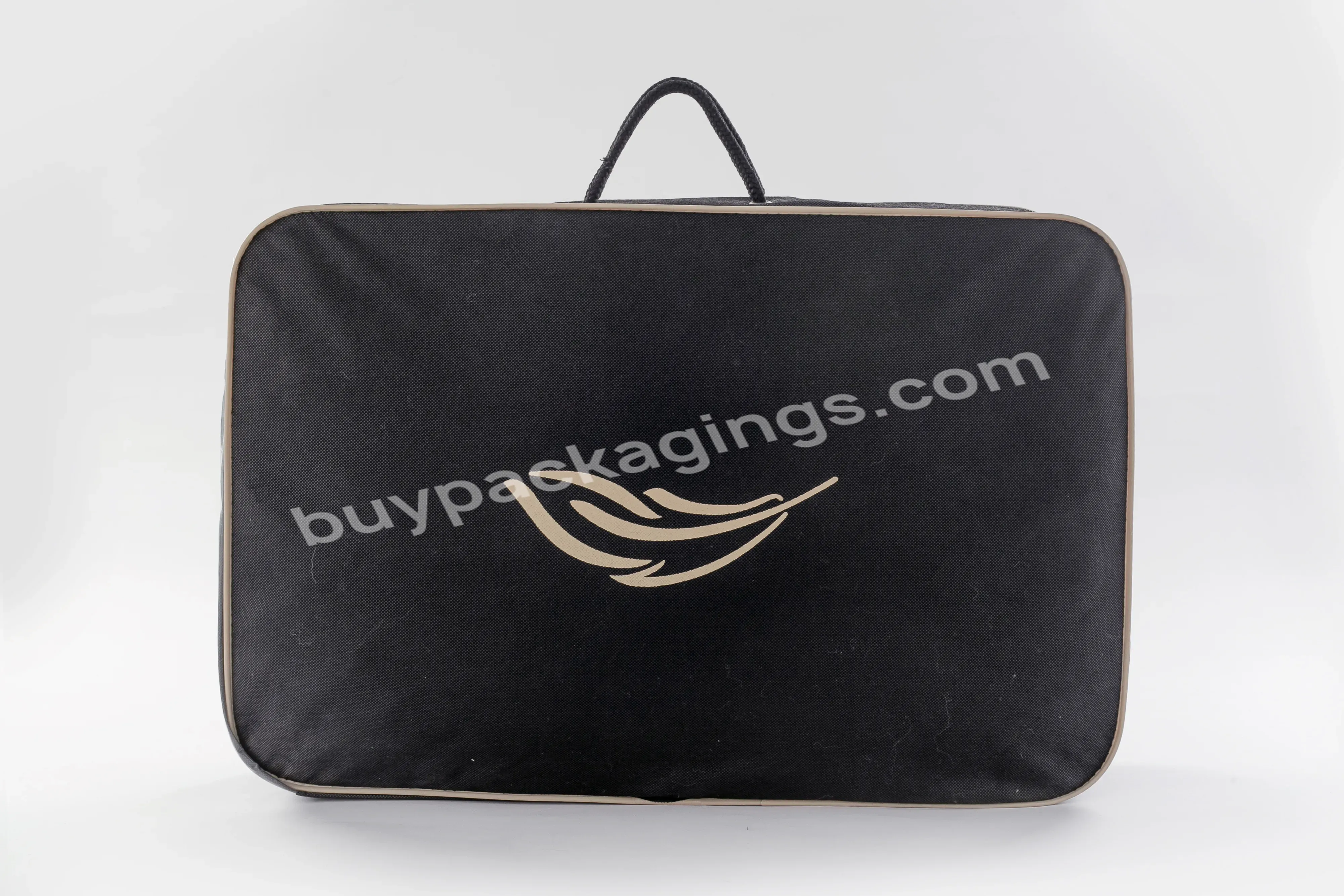 Custom Frosted Pvc And Non Woven Steel Wire Bag For Packaging Duvet - Buy Duvet Bag,Duvet Packaging Bag,Wire Pvc Bags.