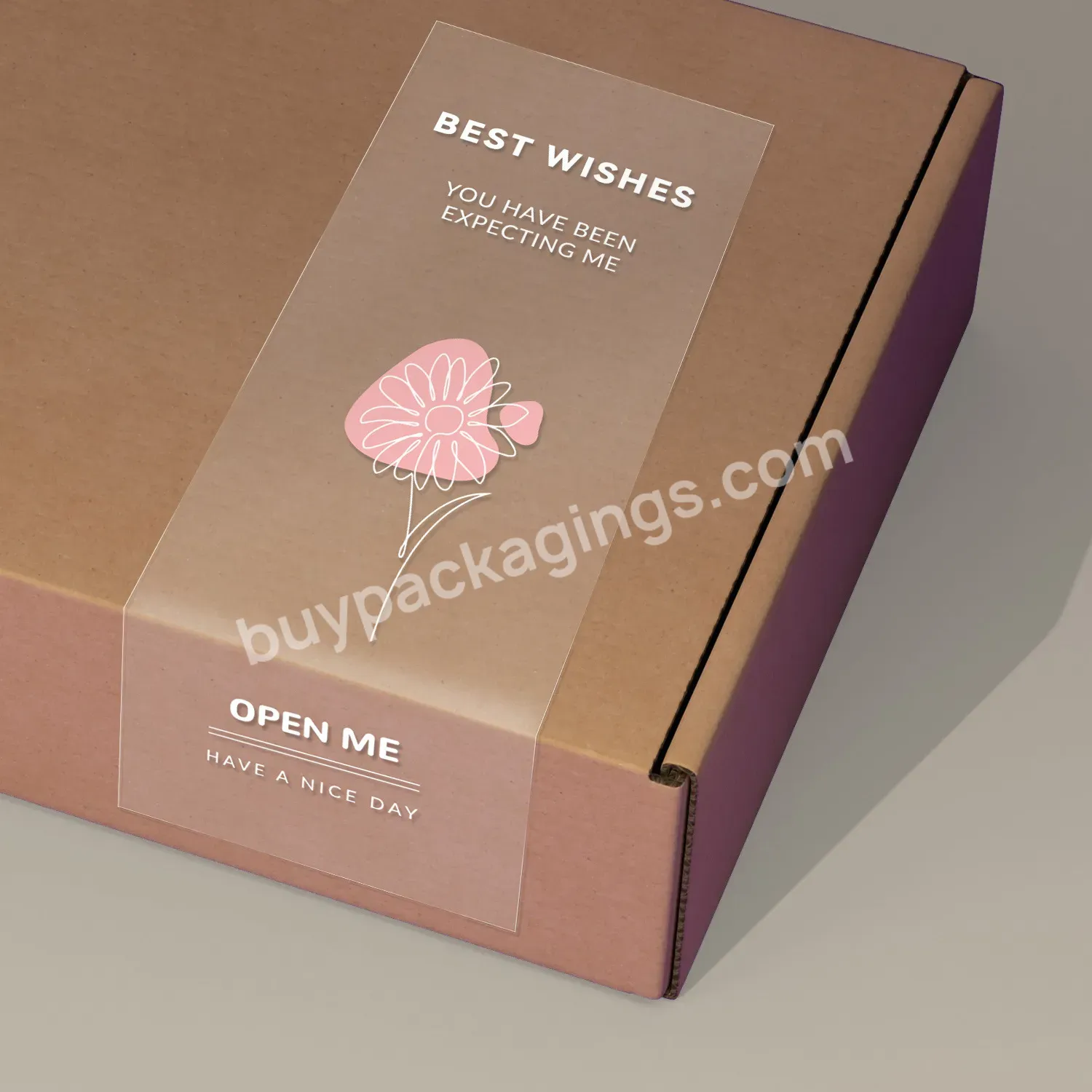 Custom Gift Box Sealing Stickers Transparent Waist Seal Labels For Packaging Thank You Gift Decoration Stickers Etiquetas - Buy Adhesive Labels For Packaging Etiquetas Pegatinas,Printing Adhesive Labels Sticker Stiker Etiquetas Adhesivos,Custom Made