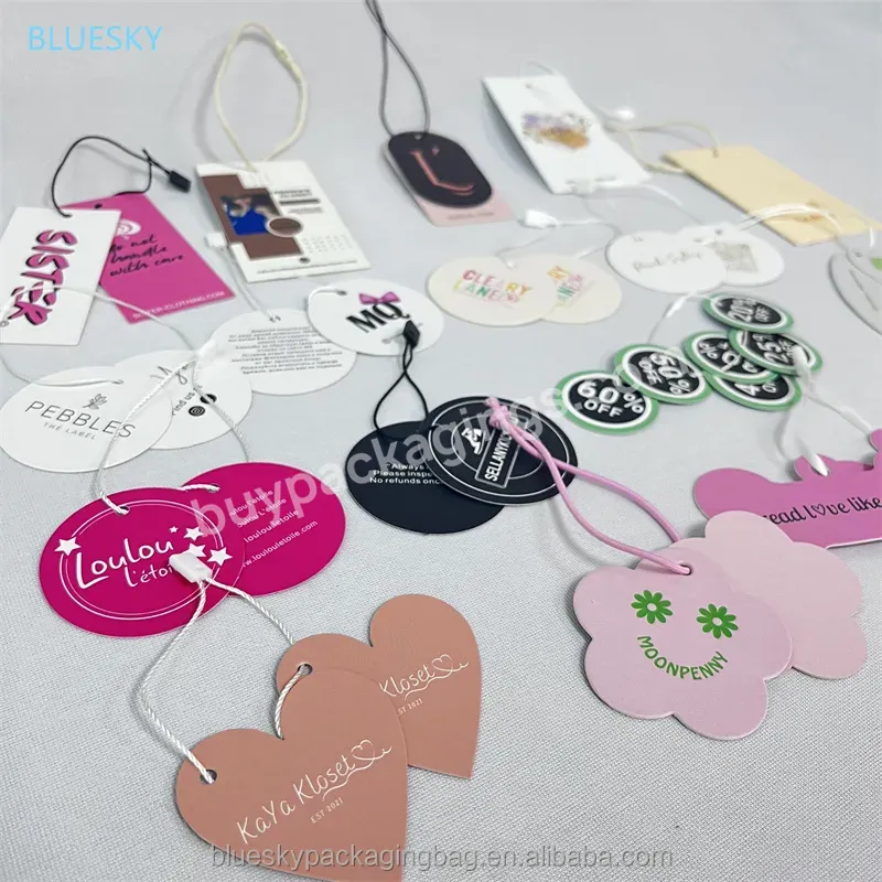 Custom Graphics Color Production Of All Kinds Of High-grade Brand Printed Tags And Cowboy Coated Kraft,Clothing,Socks Paper T - Buy Security Garment Tags,Garment Swing Tag,Garment Tags.