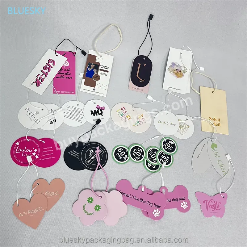 Custom Graphics Color Production Of All Kinds Of High-grade Brand Printed Tags And Cowboy Coated Kraft,Clothing,Socks Paper T - Buy Security Garment Tags,Garment Swing Tag,Garment Tags.