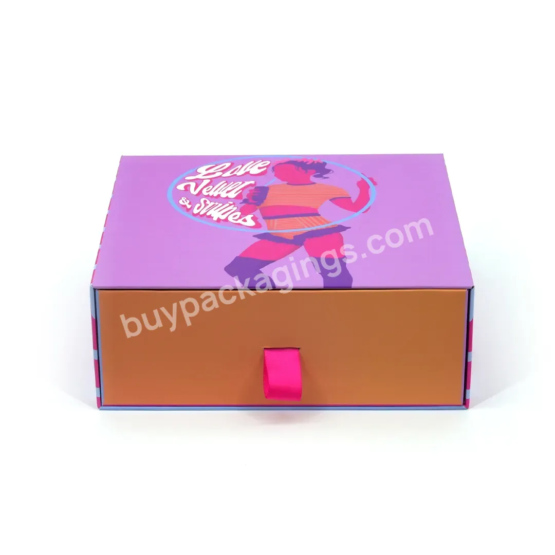 Custom Handmade Pink Drawer Gift Box Printing Paper Cardboard Box - Buy Cardboard Box,Carton Box,Gift Box.
