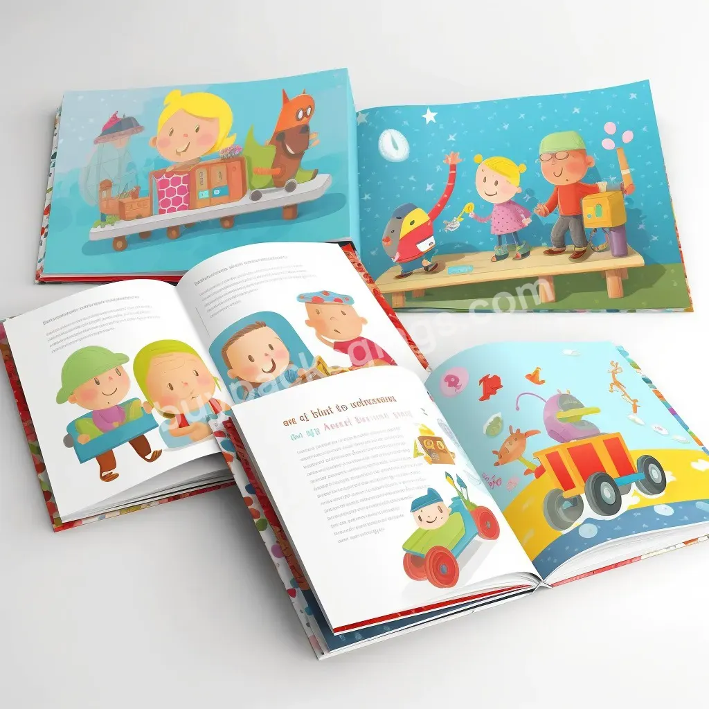 Custom Hardcover Children Bedtime Comic Story Board Book Printing Print High-quality And Cheap Books For Publishers