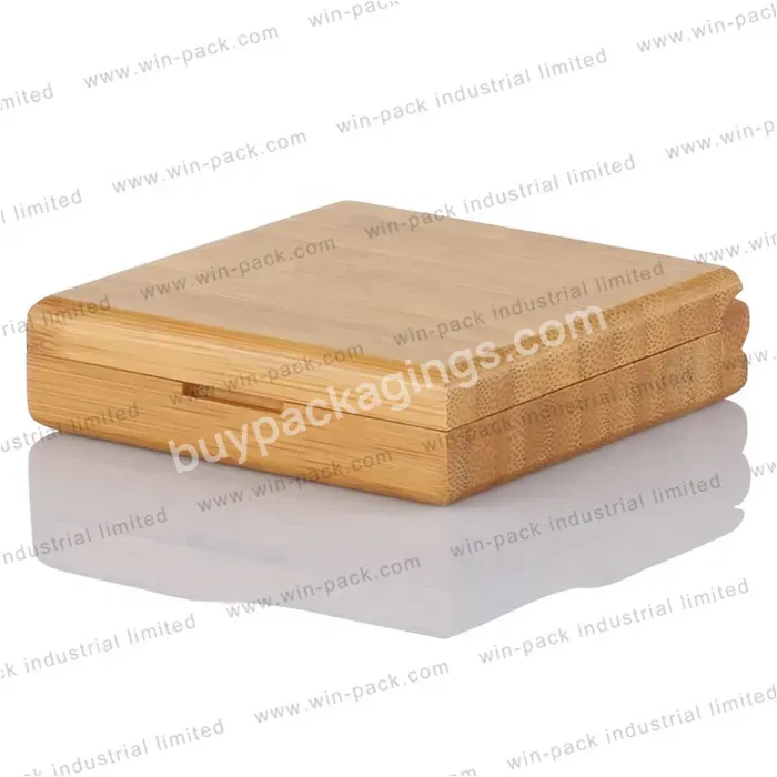 Custom High Quality Bamboo Make Up Pressed Compact Powder For Face - Buy Pressed Powder Compact,Make Up Compact Powder,Compact Powder Face.