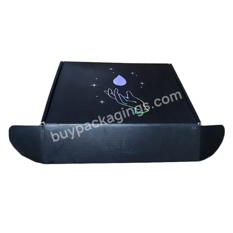 Custom Holographic Label Gift Packaging Box Colorful Folding Mailer Box For Cosmetic Packaging - Buy Paper Boxes,Cardboard Boxes For Packaging,Cosmetic Boxes.