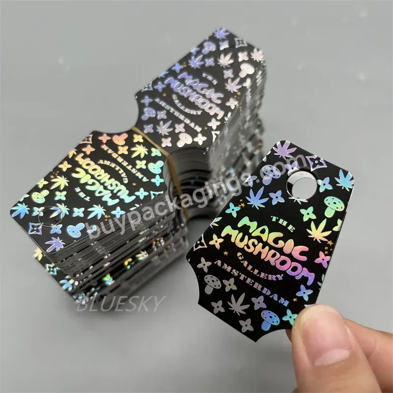 Custom Holographic Laser Paper Card Tag For Hairpin Bracelet Accessories Jewelry Packaging Hang Tag Label - Buy Custom Holographic Jewelry Tags,Hang Tags For Bracelet Packaging,Necklace Earrings Jewelry Hanging Tag.