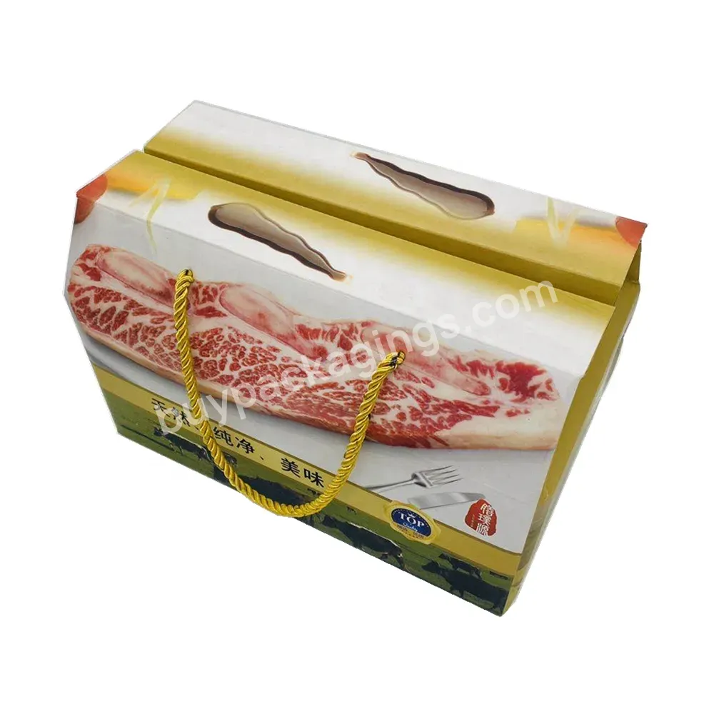 Custom Insulated Foam Shipping Food Packaging Carton Cooler Meat Boxes - Buy Boxes For Meat,Box Food Packaging.