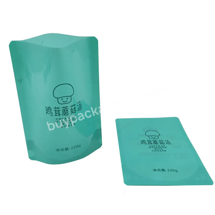 Custom Laminated Plastic Stand Up Microwave Cooking 135 Degree High Temperature Retort Pouch Bags For Food - Buy Plastic Microwave Retort Pouch,Retort Standing Pouch,Cooking Retort Bags Pouch.