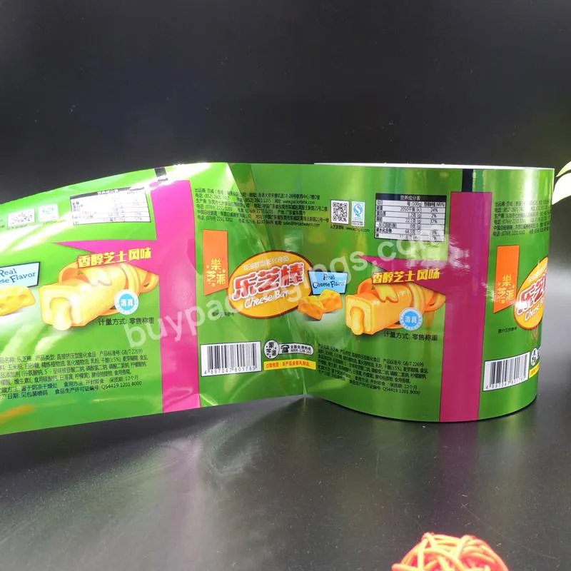 Custom Laminating Flexible Food Packaging Plastic Roll Film Food Potato Chips Packaging Snack Food Pet Film Rolls - Buy Rolling Film,Stretch Film,Food Packaging Film.