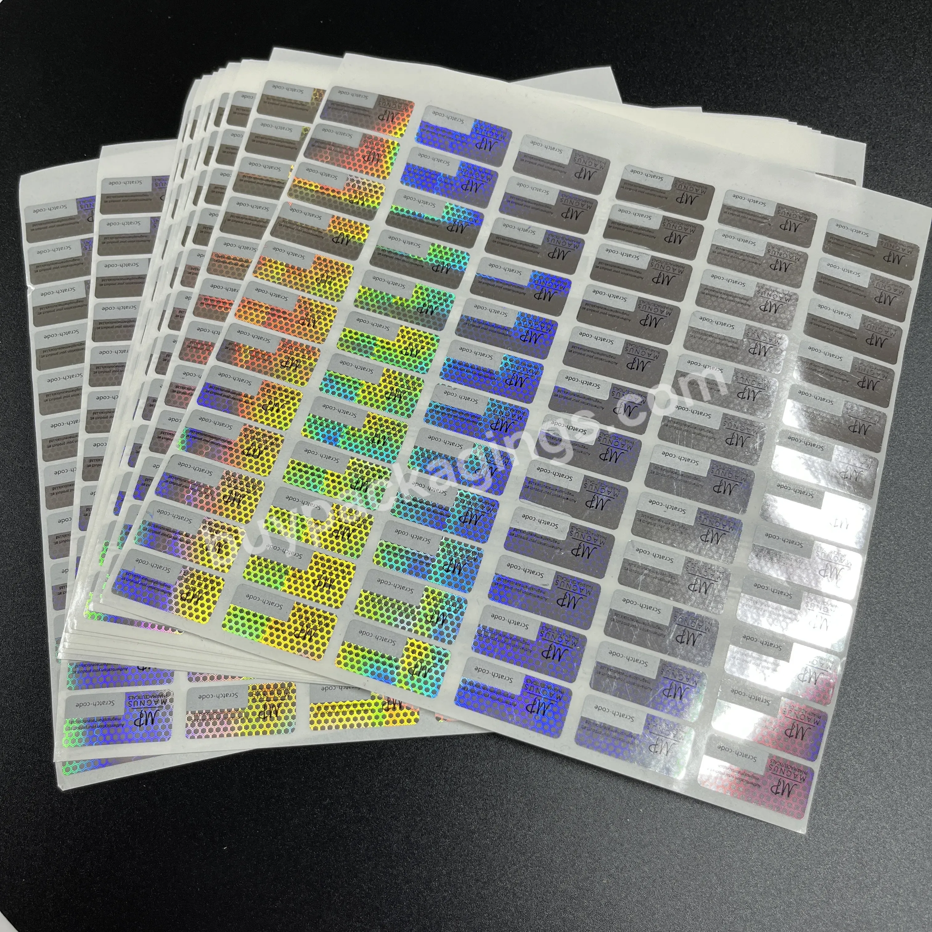 Custom Laser 10ml Hologram Steroid Pharma Brand Vial Labels And Boxes For Steroid Bottle Packaging - Buy Holographic Logo Label,10ml Vial Box Label,Holographic Logo Adhesive Label.
