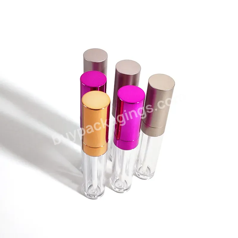 Custom Lipgloss Tubes Wholesale Empty Refillable Custom Labels Plastic Lip Gloss Tube Containers Packaging - Buy Clear Lip Gloss Tubes Tube Packaging Plastic Tubes Packaging Cosmetics Rose Gold Lipgloss Tubes,Custom Lipgloss Tubes Plastic Lip Gloss T