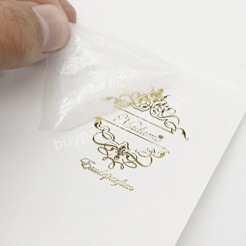 Custom Logo 3d Embossed Label Decals Metallic Stickers Waterproof Luxury Gold Transfer Metal Nickel Stickers