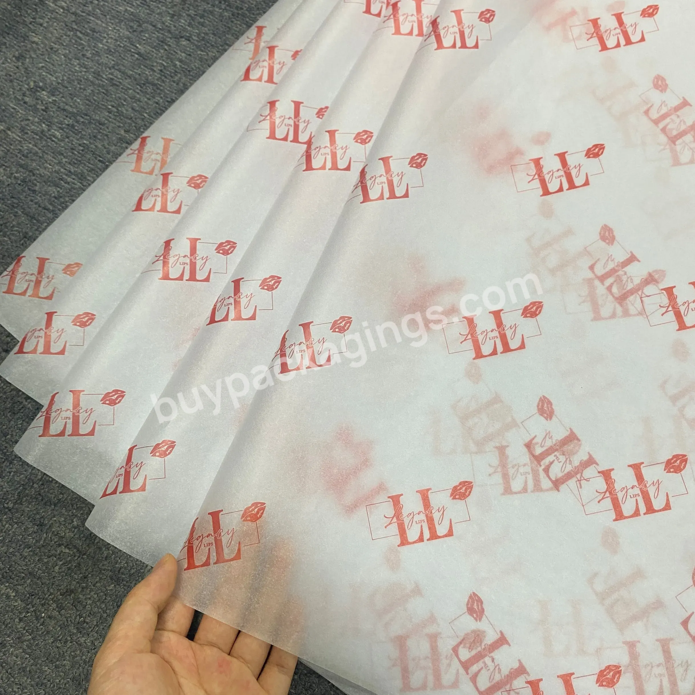 Custom Logo And Size Tissue Packaging Customized Color Wrapping Paper Package Tissue Paper - Buy Wrapping Flowers And Clothing,Moq Is 100 Pcs,Customized Logo And Size.