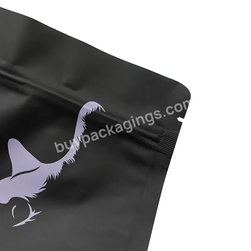 Custom Logo Blacks Colour Printing Biodegradable Aluminum Foil Ziplock Dog Food Packaging Pouch Bags - Buy Pet Food Pouch Bag,Aluminum Packaging Food Bag Blacks Colour,Biodegradable Dog Food Packaging Bags.