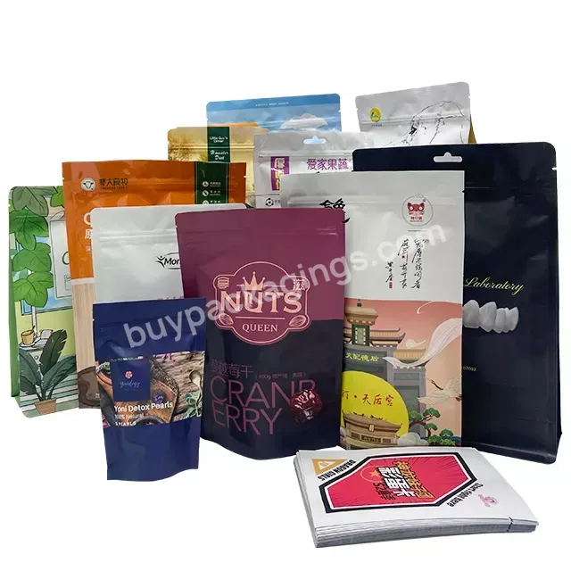 Custom Logo High-quality Printing Reusable Waterproof Aluminum Foil Stand Up Zipper Pouch For Food Package Bags - Buy Custom Resealable Odor Proof Aluminum Foil Standing Up Zipper Pouch For Food Package,High Quality Color Printed Logo Waterproof Alum