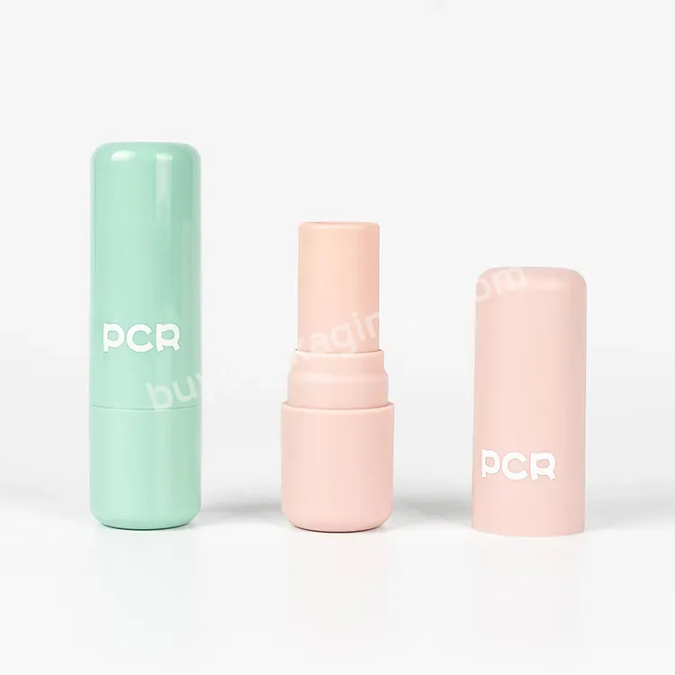 Custom Logo Luxury Cute Plastic Slim Recycled Biodegradable Empty Eco Friendly Lip Balm Tubes For Packaging Container - Buy Cute Lipstick Tubes.
